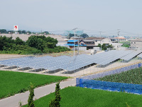 阿波市西條太陽光発電所（３１２Kw) 